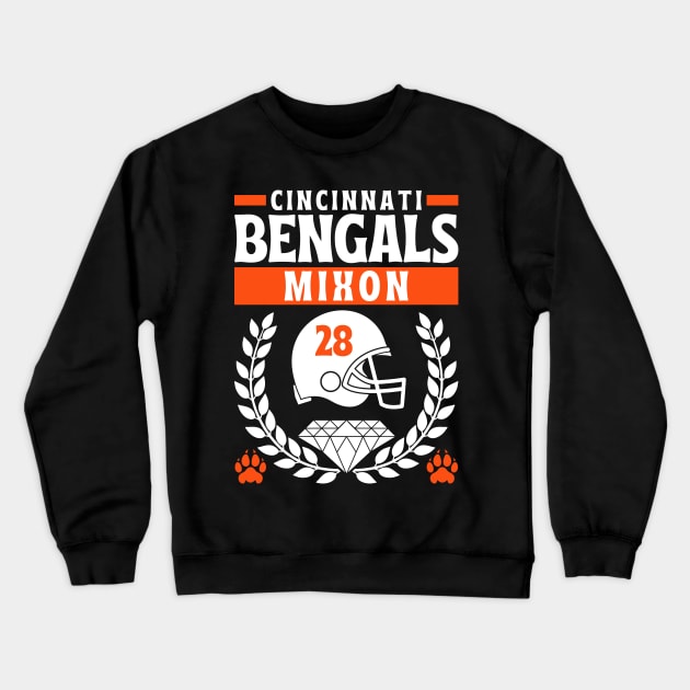 Cincinnati Bengals Joe Mixon 28 Edition 2 Crewneck Sweatshirt by Astronaut.co